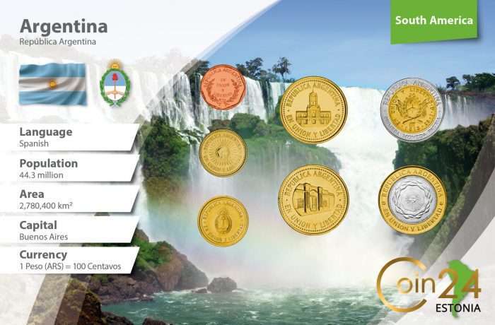 Juego de monedas - Argentina - Imagen 1