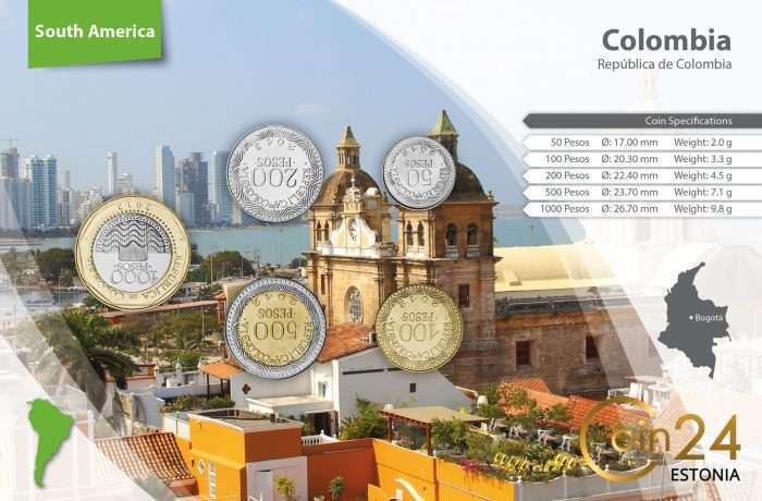 Juego de monedas - Colombia - Imagen 2