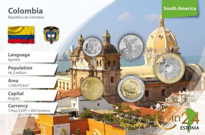 Juego de monedas - Colombia - Imagen 1