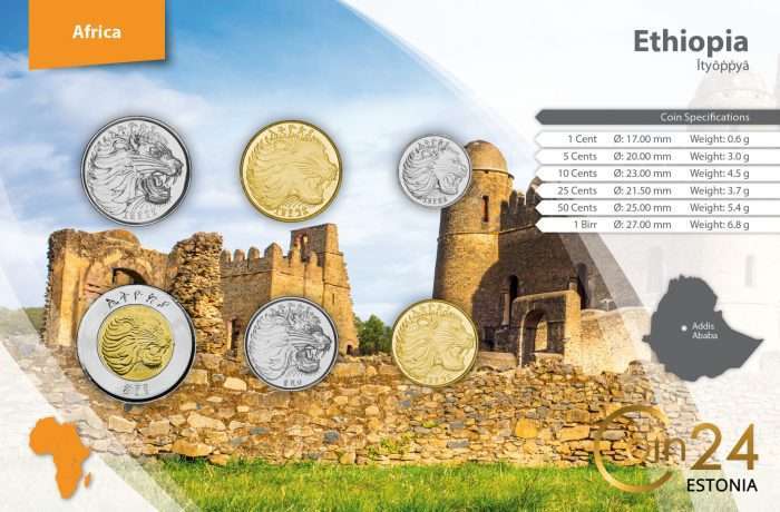 Coin set - Ethiopia - Image 2