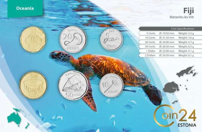 Fiyi_(República)_1987-fecha_52308_regresar Juego de monedas - Fiyi - Imagen 2