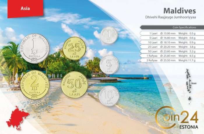 Müntide komplekt - Maldiivid - Image 2