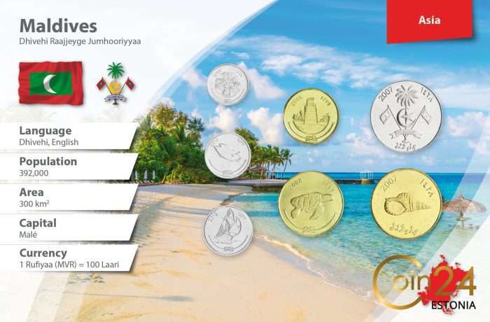 Müntide komplekt - Maldiivid - Image 1
