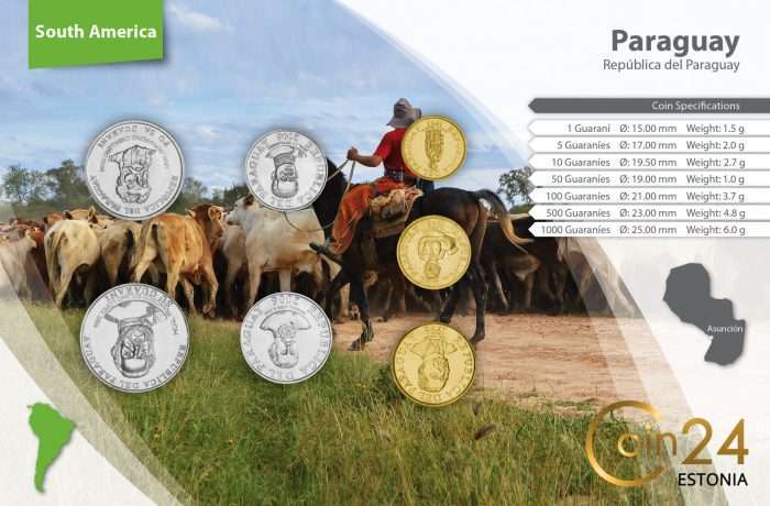 Juego de monedas - Paraguay - Imagen 2