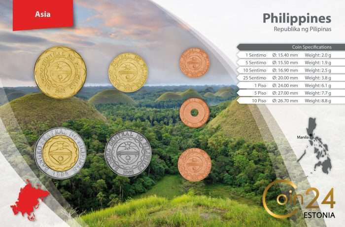 Juego de monedas - Filipinas - Imagen 2