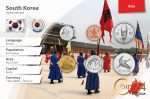 Juego de monedas - Corea del Sur