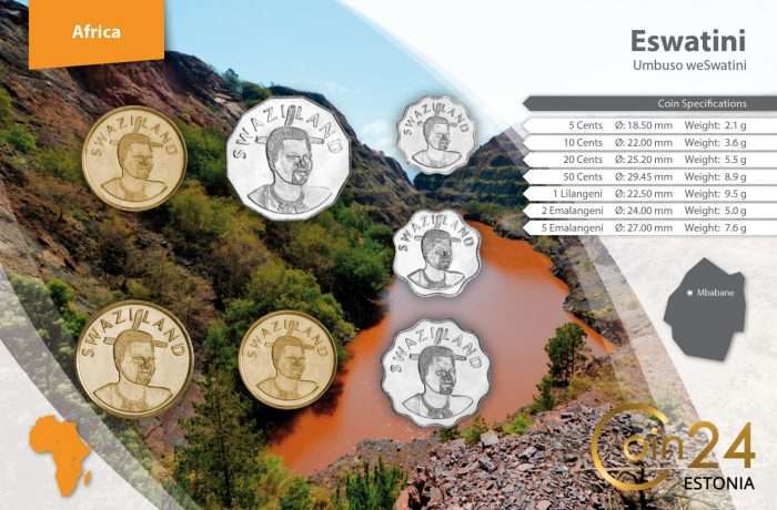 Juego de monedas - Suazilandia - Imagen 2