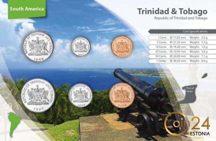 Набор монет - Тринидад и Тобаго — изображение 2