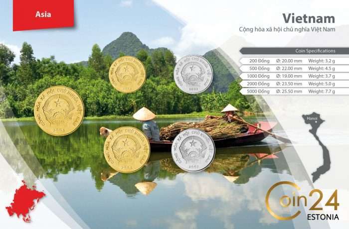 Vietnam_(Socialist_Republic)_1976-date_58067_back Набор монет - Вьетнам — изображение 2