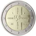 2 euro 2014. Belgio. 150 ° anniversario della Croce Rossa belga - immagine 2