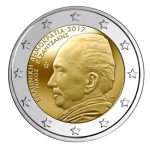 2 euro  2017. Greece. Nikos Kazantzakis