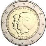 2 euro 2013. Netherlands. The announcement of the abdication of the throne by Her Majesty Queen Beatrix