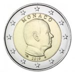 2 euros Mónaco emisión regular