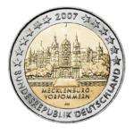 2 euros 2007. Alemania. Mecklemburgo-Pomerania Occidental
