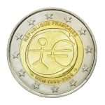 2 euros Francia 2009 - 10º aniversario de la Unión Económica y Monetaria