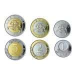 Set di monete lituane (litas)