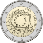 30° anniversario della bandiera dell'UE Estonia