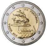 2 euroa 2015. Portugali. 500 vuotta ensimmäistä yhteyttä Timoriin