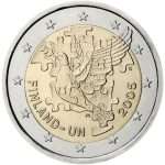 2 euro Finlandia 2005 - 60 anni dell'ONU