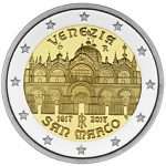 2 eurot 2017. Itaalia. San Marco basiilika Veneetsias