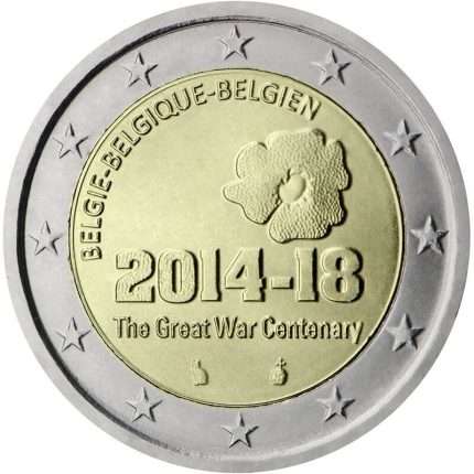 2 euro Belgium 2014 - Centenary of the start of the First World War