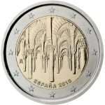 2 euro 2010. Spain. Cordoba’s historic centre – UNESCO World Heritage series