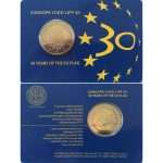 Viro 2 euron BU-kolikkokortti - EU-lipun 30-vuotispäivä