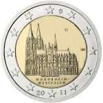 2 euro 2011. Germania. Renania Settentrionale-Vestfalia