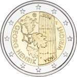 2 euro 2016. Finlandia. Georg Henrik von Wrigt