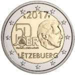 2 euro 2017. Lussemburgo. Esercito lussemburghese