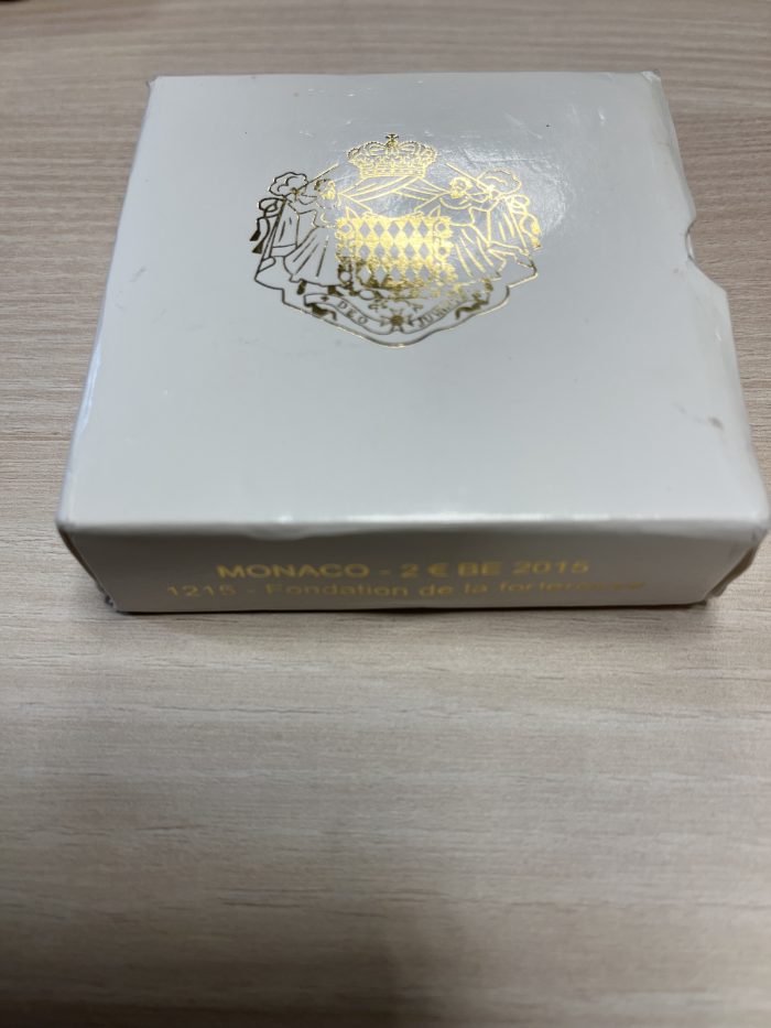 2 euro 2015. Principato di Monaco. 800 ° anniversario della costruzione della prima fortezza di Monaco - immagine 4