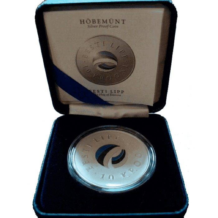 Hopeakolikko Viro 2004 - Viron lippu - Image 1