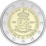 2 euroa 2017. Belgia. Liègen Yliopiston 200 vuotta - Image 2
