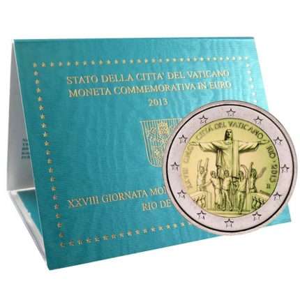 2 евро Ватикан 2013 - 28 Всемирный день молодежи