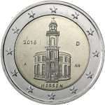 2 euro 2015. Germania. Hessen