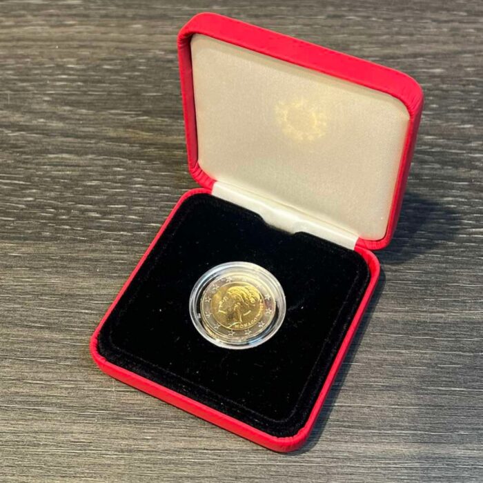 2 Euro Mónaco 2007 - 25º Aniversario de la Muerte de la Princesa Grace de Mónaco MS65 - Imagen 2