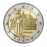 2 euroa Saksa 2010 - Bremen
