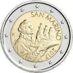 2 euros 2017. San Marino regular (nuevo diseño)