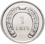 1 Läti Latt - Hobuseraud alla poole