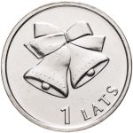 1 Латвийский Лат - Колокольчики