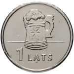 1 Lat letón - Jarro de cerveza