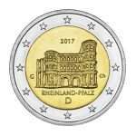 2 euroa 2017. Saksa. Rheinland-Pfalz