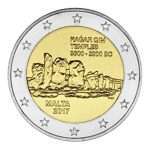 2 euro 2017 Malta - Complesso del tempio Hajar Kim