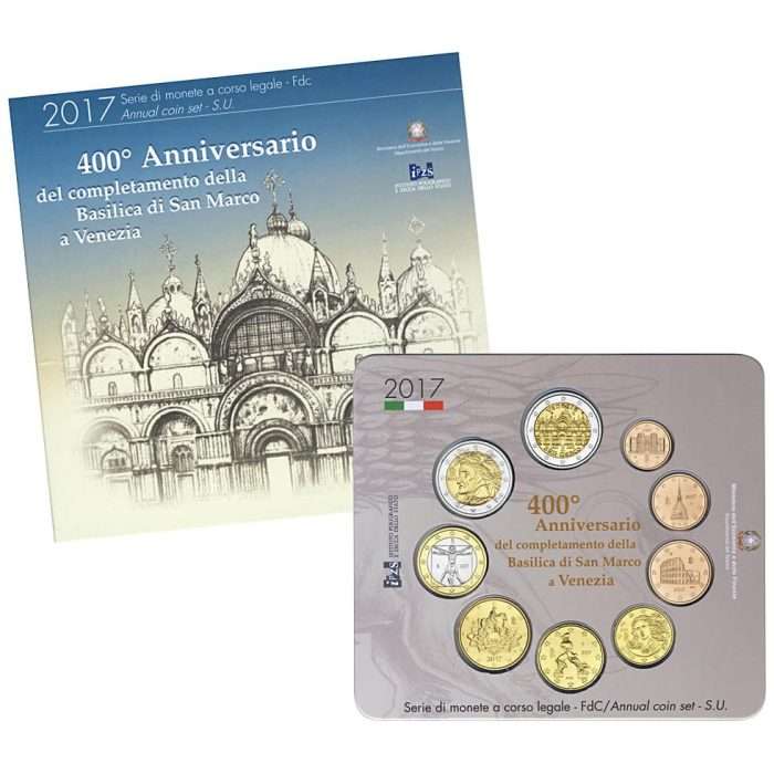 Conjunto de banco euro 2017. Italia - Imagen 1