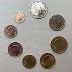 Euroseries Luxembourg eri vuodet UNC