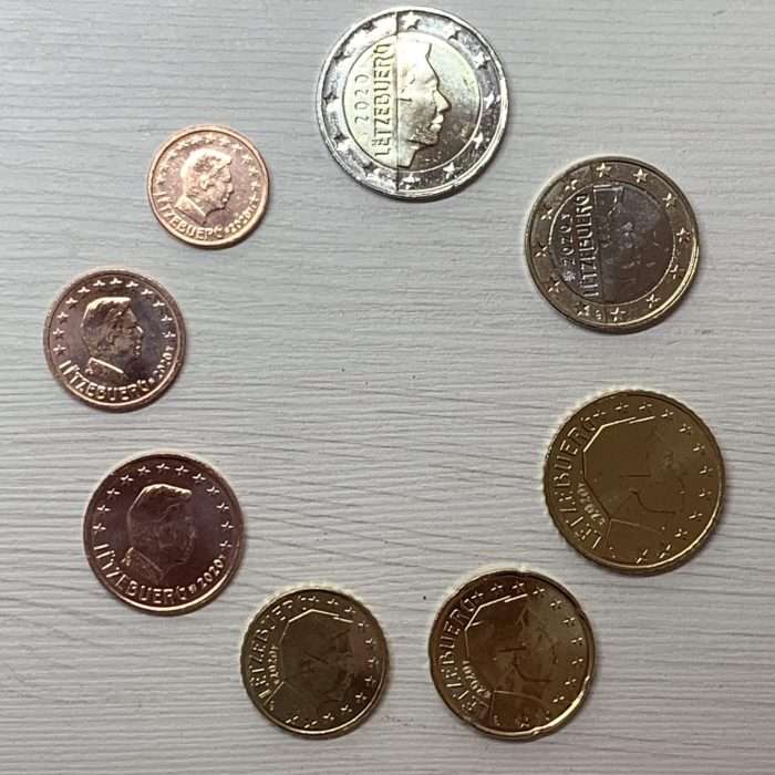 Euroseries Luxembourg eri vuodet UNC - Image 1