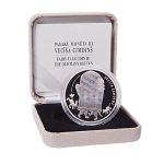 Moneda de plata (5 euros) 2017. Letonia. Guantelete del anciano