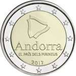 Andorra 2 Euro 2017 - paese nei Pirenei - immagine 2