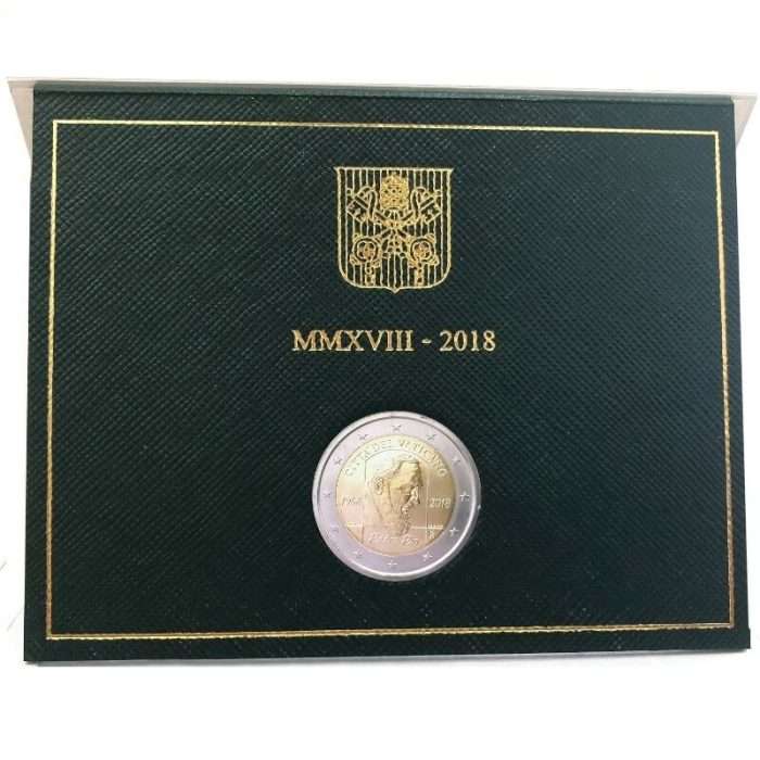 2 euro 2018. Vaticano. 50 ° anniversario della morte di Padre Pio - immagine 3