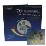 Bank euro set of 2018